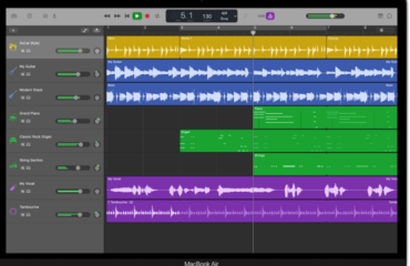 GarageBand music creation app